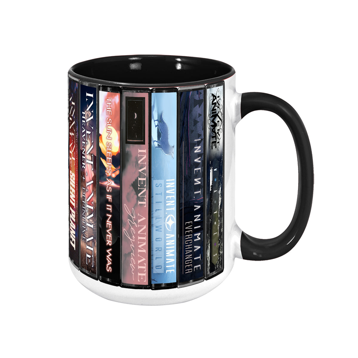 Invent Animate Albums Cassette Collection Retro Accent Mug