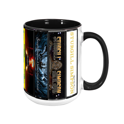 Sturgill Simpson Albums Cassette Collection Retro Accent Mug