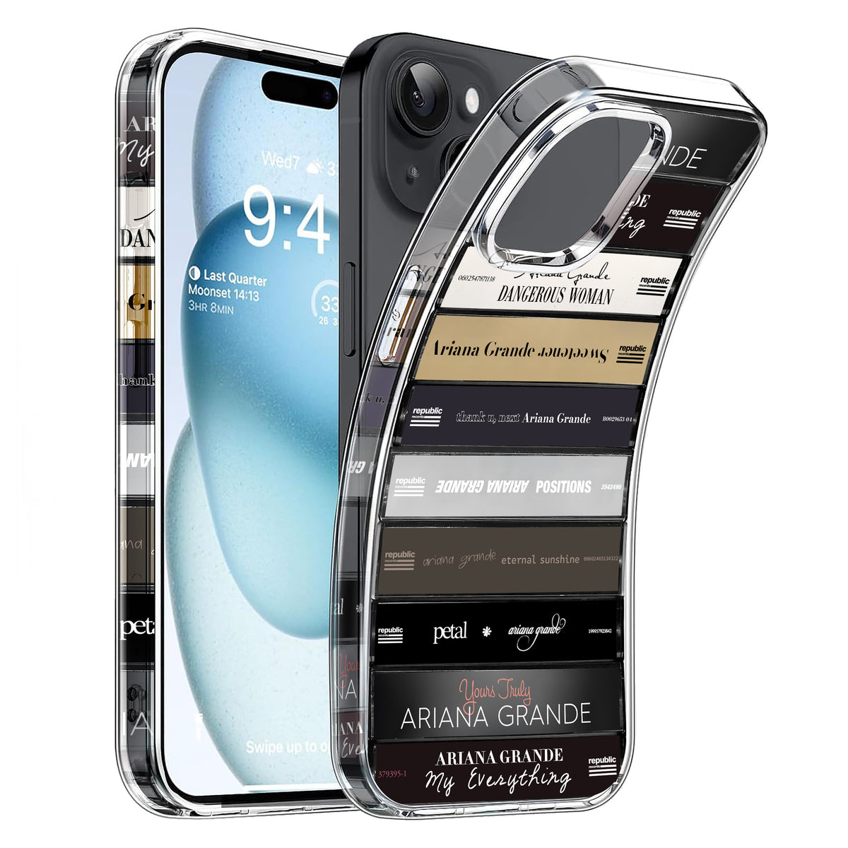 Ariana Grande Albums Cassette Collection Retro Phone Case