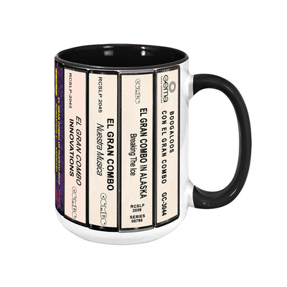 El Gran Combo de Puerto Rico Albums Cassette Collection Retro Accent Mug