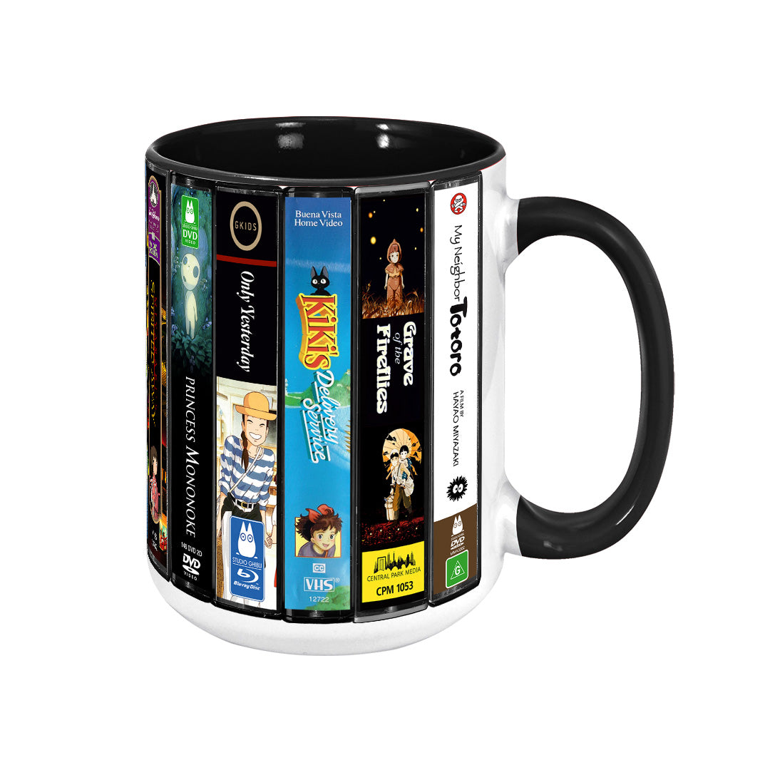 Ghibli Movie Collection Retro Accent Mug