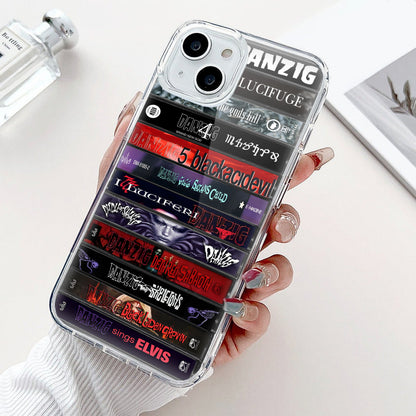 Danzig Albums Cassette Collection Retro Phone Case