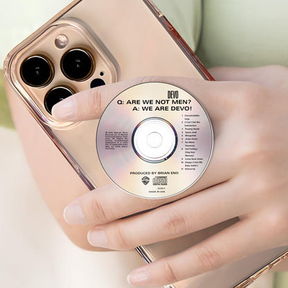 Q. Are We Not Men? A: We Are Devo! CD Magnetic Phone Grip - Devo