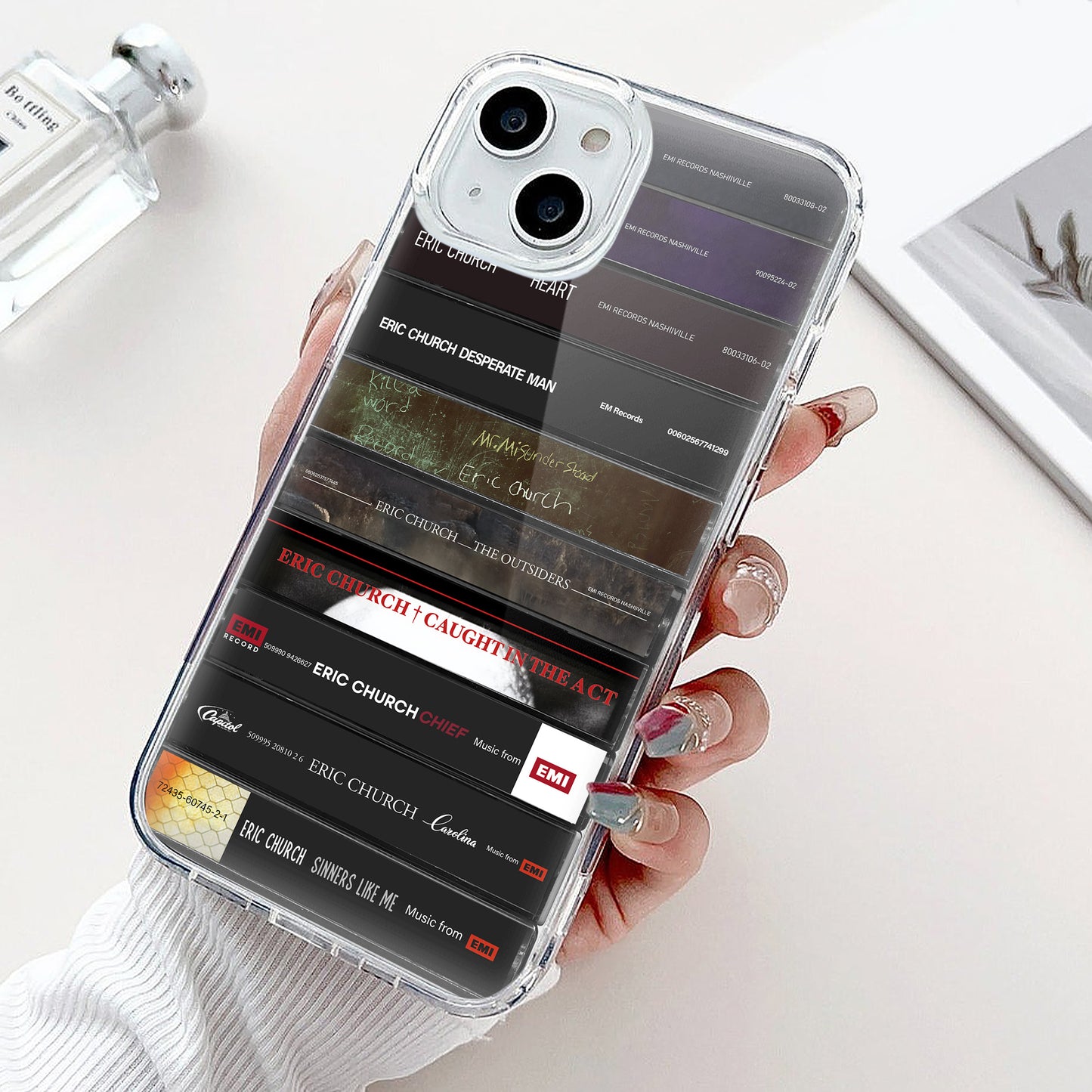 Eric Church Albums Cassette Collection Retro Phone Case