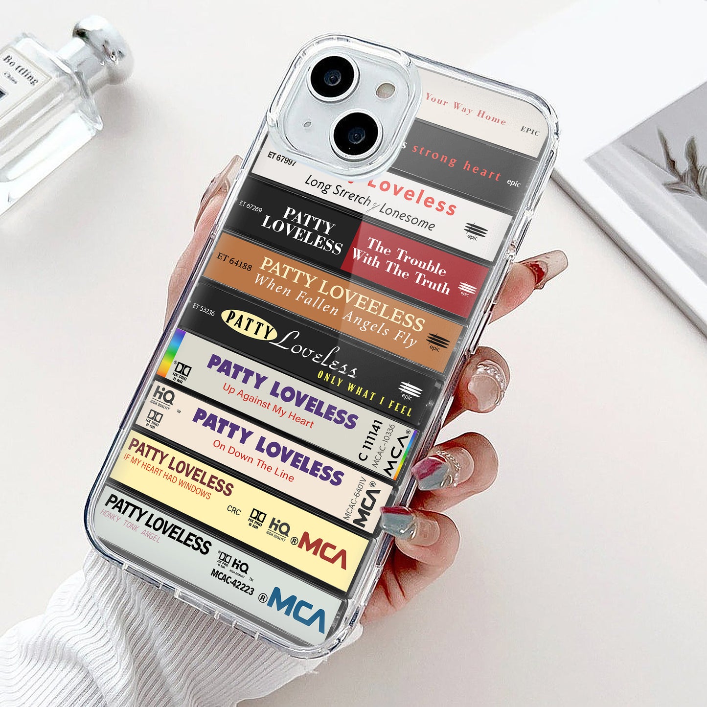Patty Loveless Albums Cassette Collection Retro Phone Case