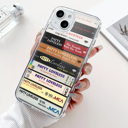 Patty Loveless Albums Cassette Collection Retro Phone Case