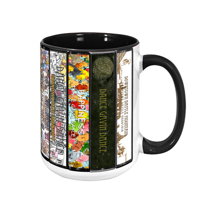 Dance Gavin Dance Albums Cassette Collection Retro Accent Mug