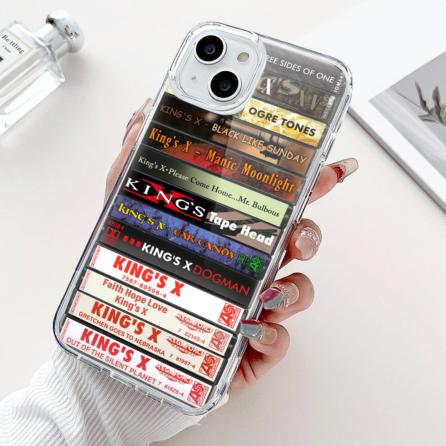 King's X Albums Cassette Collection Retro Phone Case