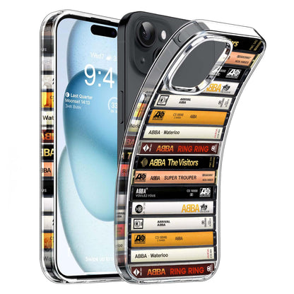 ABBA Albums Cassette Collection Retro Phone Case