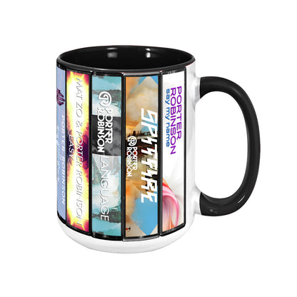 Porter Robinson Albums Cassette Collection Retro Accent Mug