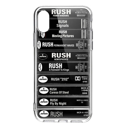 Rush Albums Cassette Collection Retro Phone Case