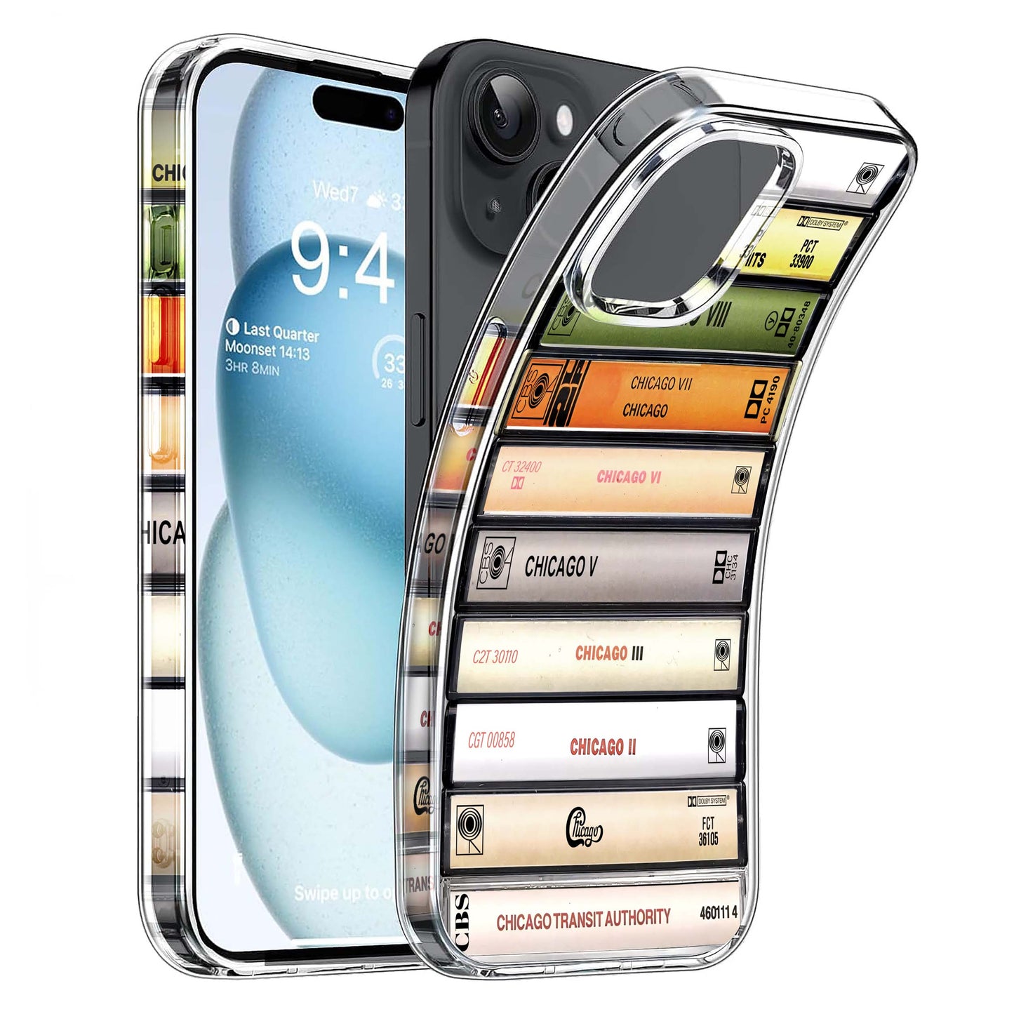 Chicago Albums Cassette Collection Retro Phone Case