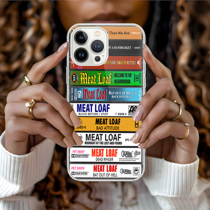 Meat Loaf Albums Cassette Collection Retro Phone Case