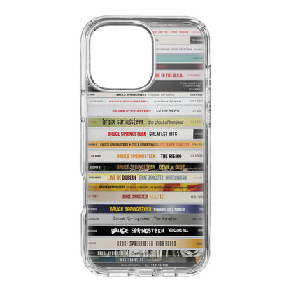 Bruce Springsteen Albums CD Collection Retro Phone Case