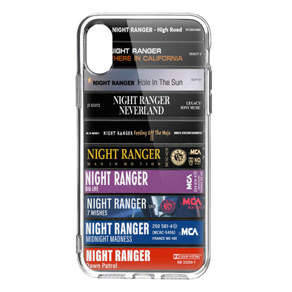 Night Ranger Albums Cassette Collection Retro Phone Case