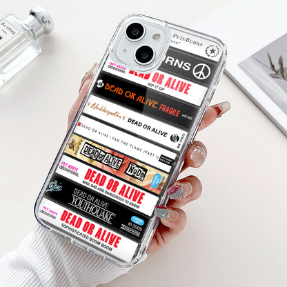 Dead or Alive Albums Cassette Collection Retro Phone Case