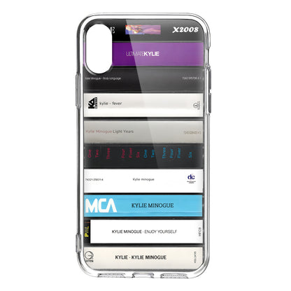 Kylie Minogue Albums Cassette Collection Retro Phone Case