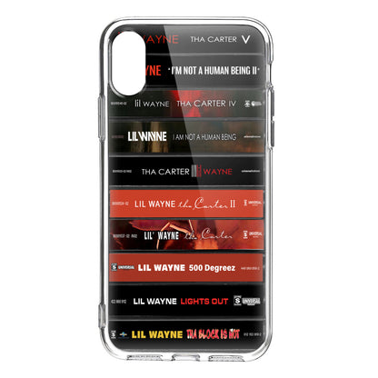 Lil Wayne Albums Cassette Collection Retro Phone Case