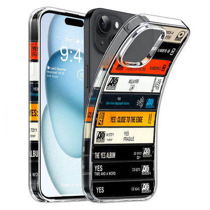YES Albums Cassette Collection Retro Phone Case