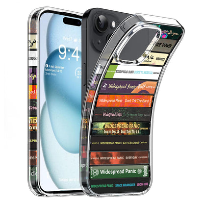 Widespread Panic Albums Cassette Collection Retro Phone Case