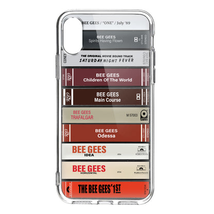 Bee Gees Albums Cassette Collection Retro Phone Case
