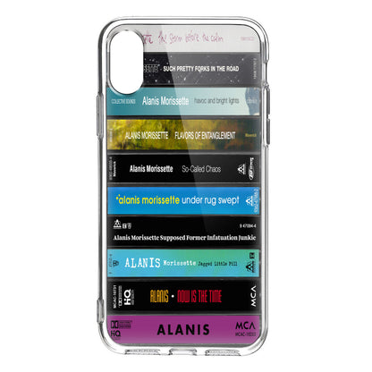 Alanis Morissette Albums Cassette Collection Retro Phone Case