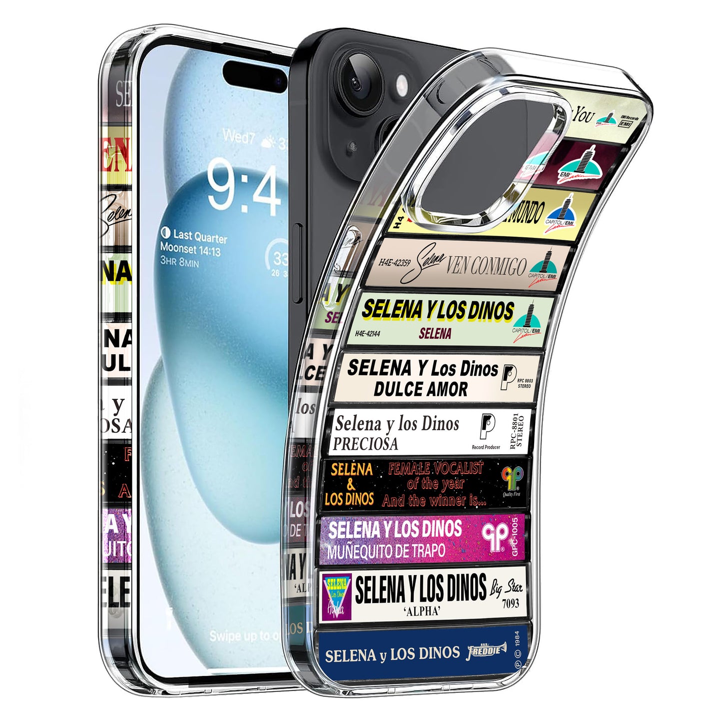 Selena Albums Cassette Collection Retro Phone Case