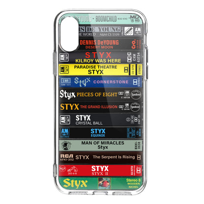 Styx & Dennis DeYoung Albums Cassette Collection Retro Phone Case