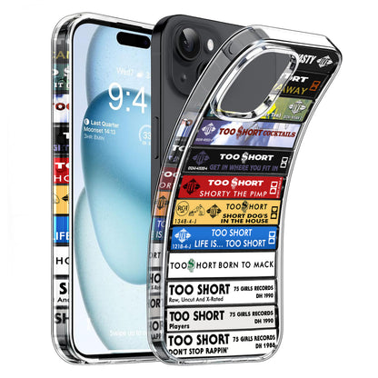 Too Short Albums Cassette Collection Retro Phone Case