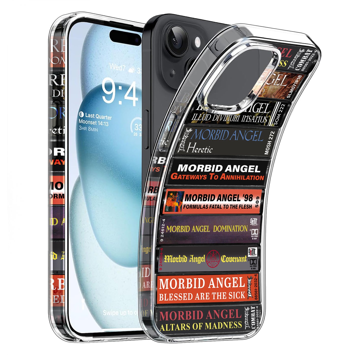 Morbid Angel Albums Cassette Collection Retro Phone Case