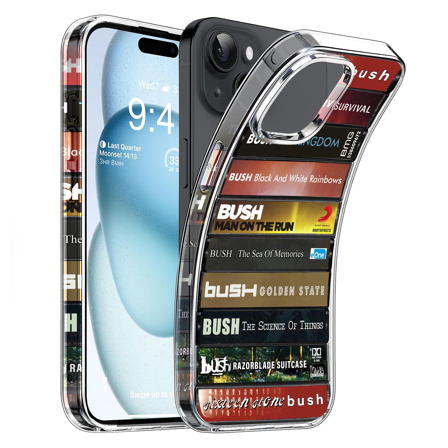 Bush Albums Cassette Collection Retro Phone Case