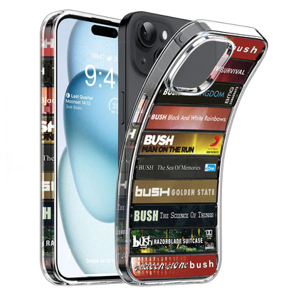 Bush Albums Cassette Collection Retro Phone Case