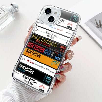New Edition Albums Cassette Collection Retro Phone Case