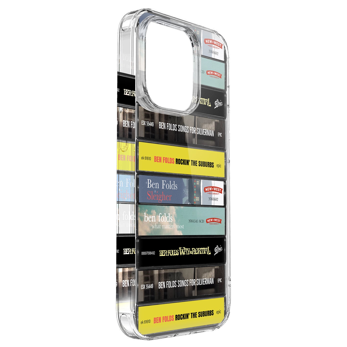 Ben Folds Albums Cassette Collection Retro Phone Case