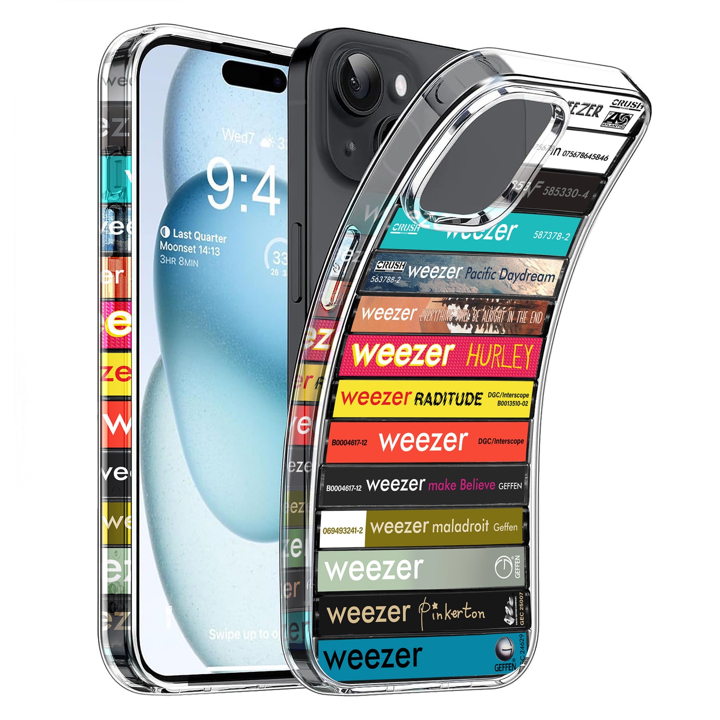 Weezer Albums Cassette Collection Retro Phone Case