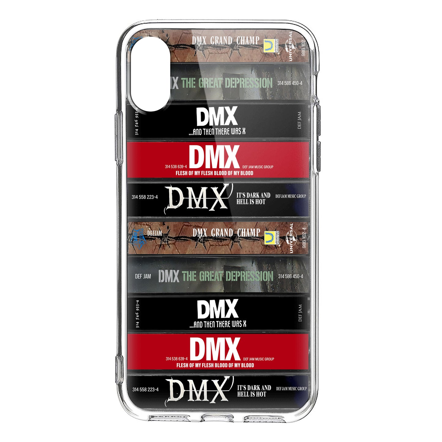 DMX Albums Cassette Collection Retro Phone Case