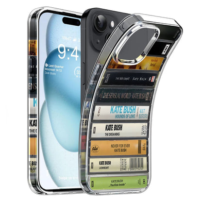 Kate Bush Albums Cassette Collection Retro Phone Case