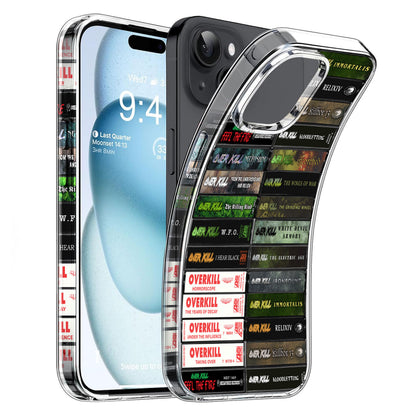 Overkill Albums Cassette Collection Retro Phone Case