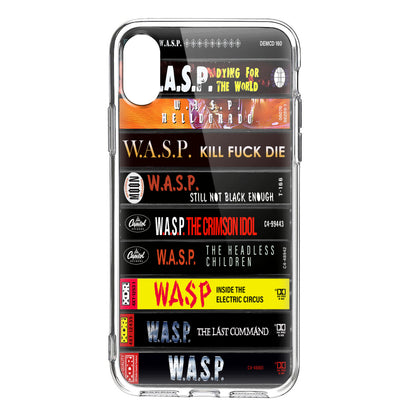 W.A.S.P Albums Cassette Collection Retro Phone Case
