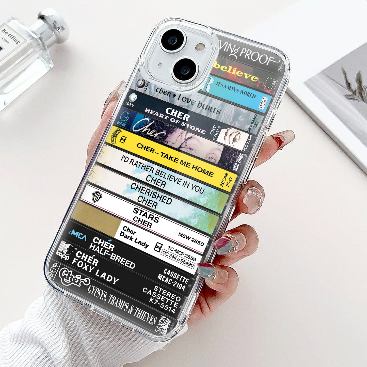 Cher Albums Cassette Collection Retro Phone Case