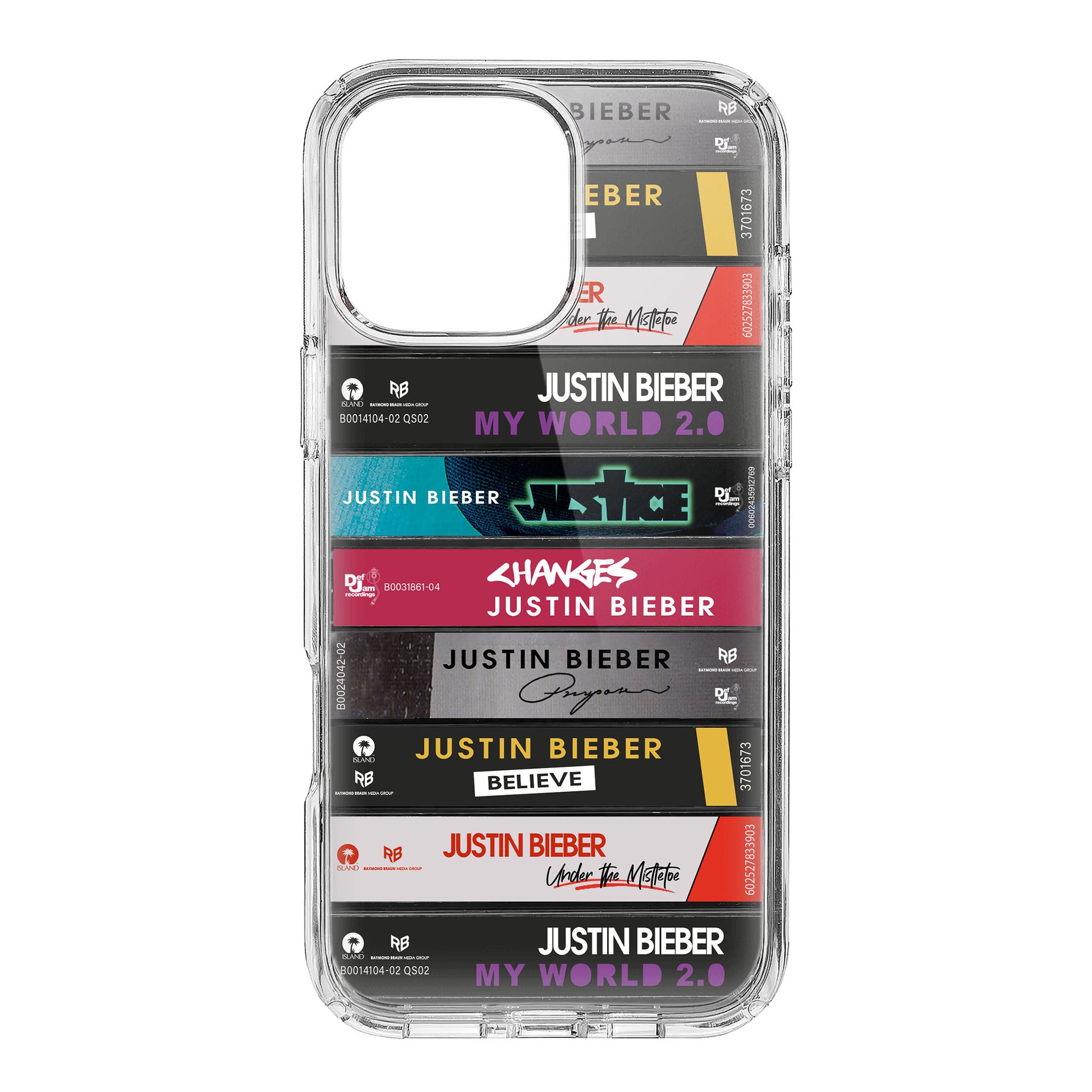 Justin Bieber Albums Cassette Collection Retro Phone Case – MTervoDesign Justin Bieber Albums Cassette Collection Retro Phone Case – MTervoDesign