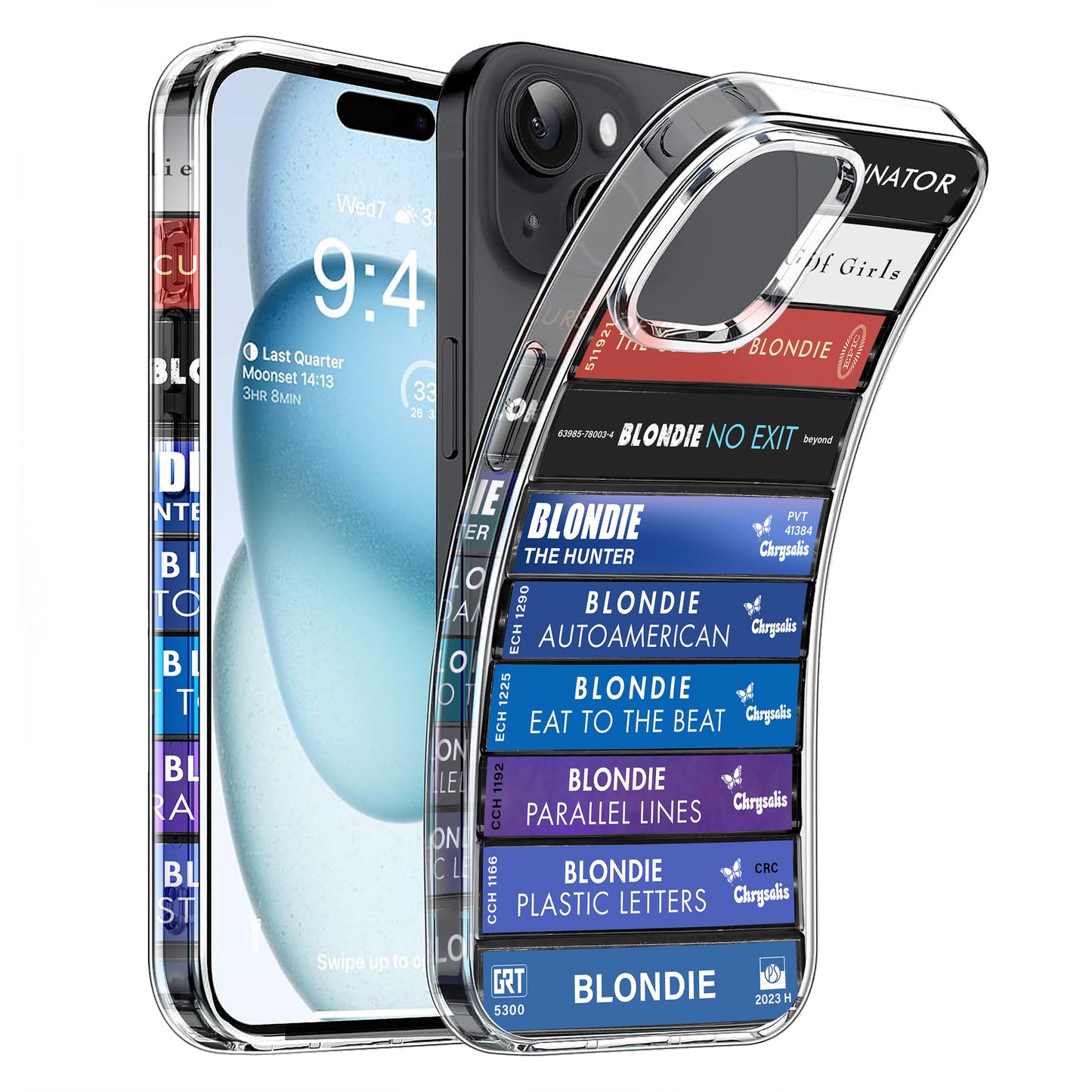 Blondie Albums Cassette Collection Retro Phone Case
