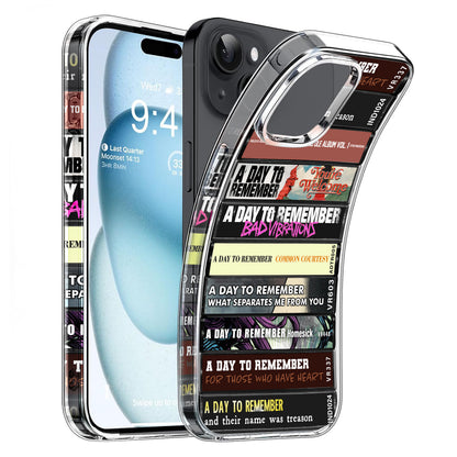 A Day to Remember Albums Cassette Collection Retro Phone Case