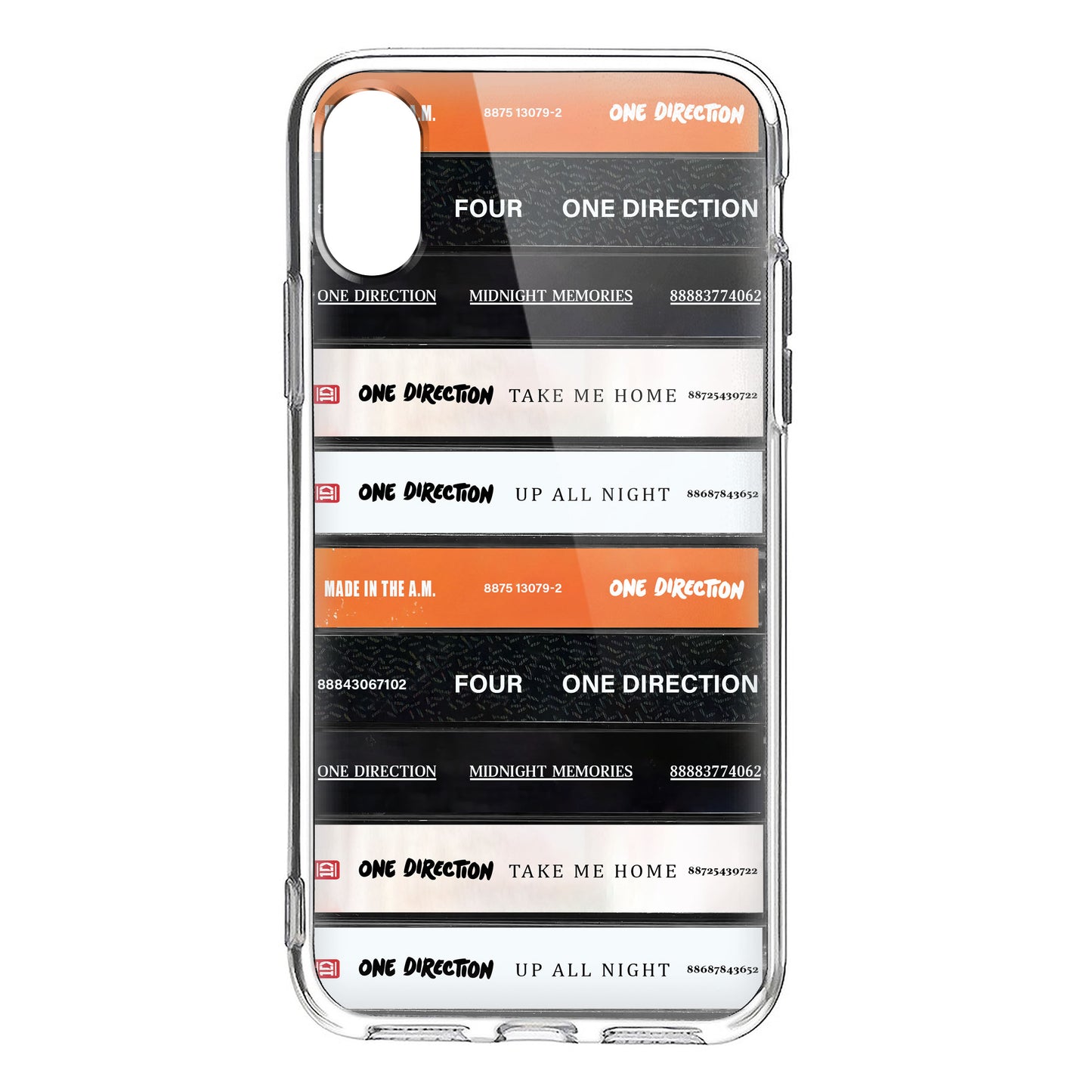 One Direction Albums Cassette Collection Retro Phone Case
