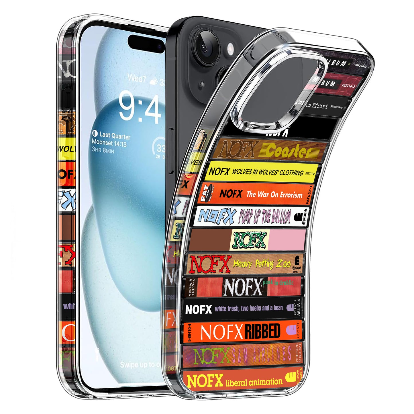 NOFX Albums Cassette Collection Retro Phone Case