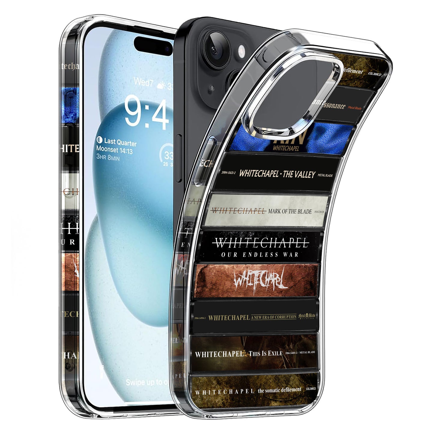Whitechapel Albums Cassette Collection Retro Phone Case