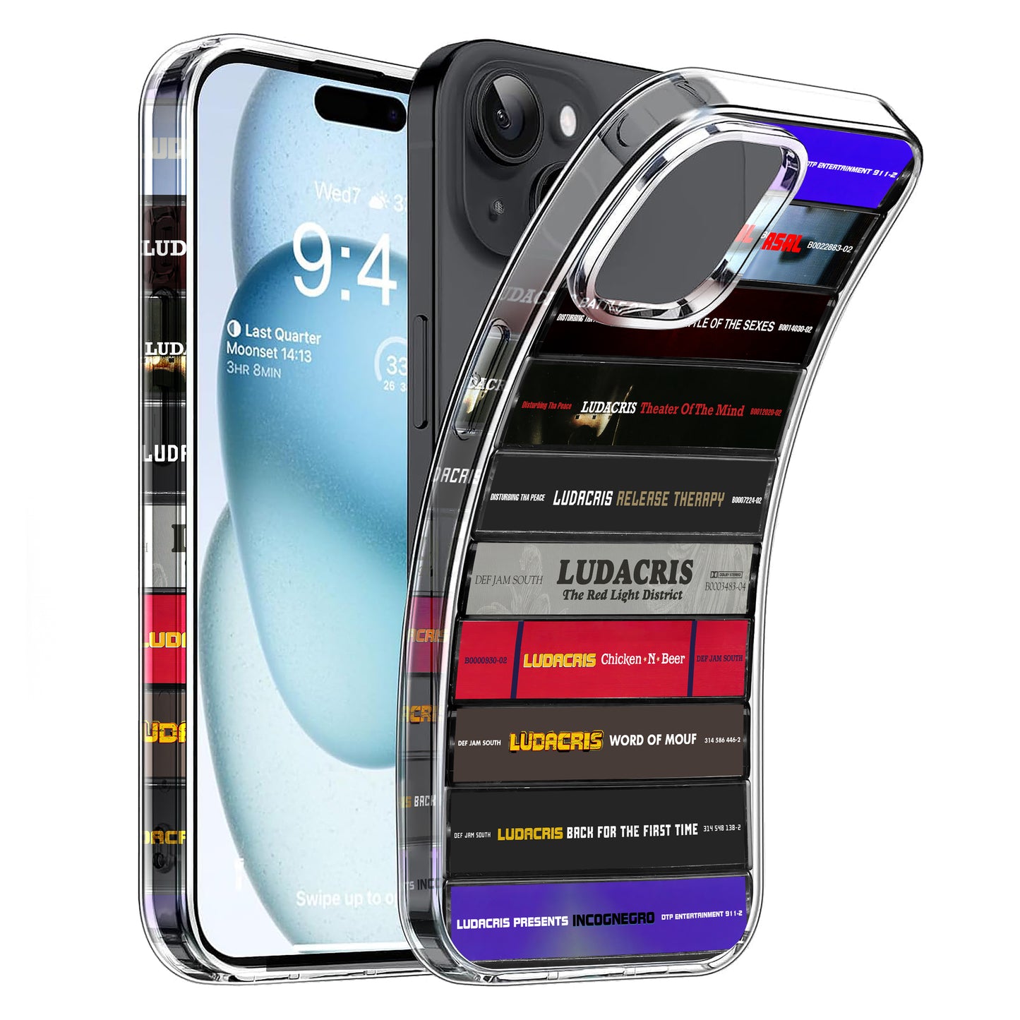 Ludacris Albums Cassette Collection Retro Phone Case