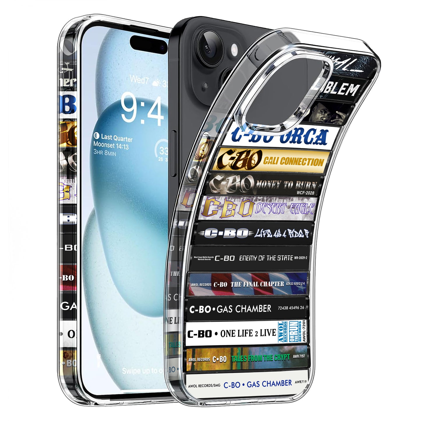 C-Bo Albums Cassette Collection Retro Phone Case