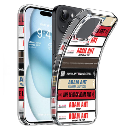 Adam Ant Albums Cassette Collection Retro Phone Case