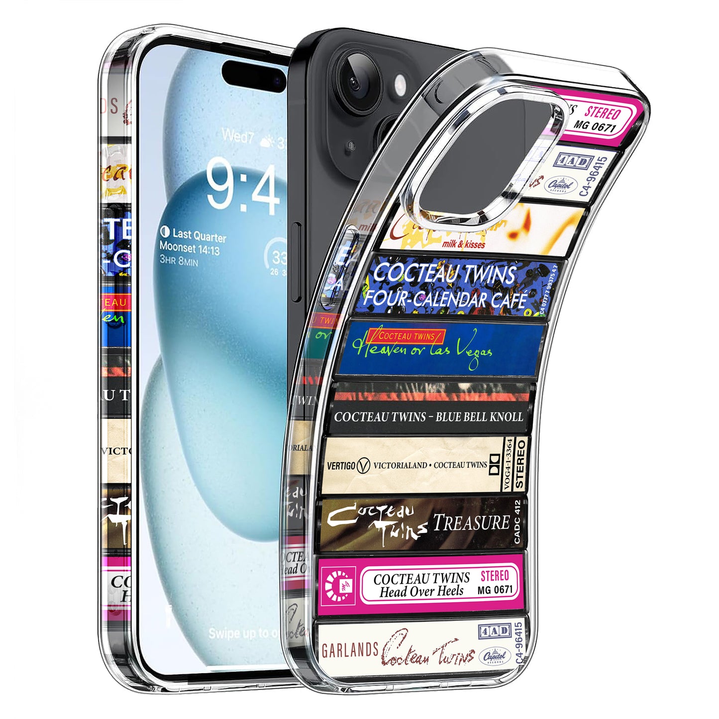 Cocteau Twins Albums Cassette Collection Retro Phone Case
